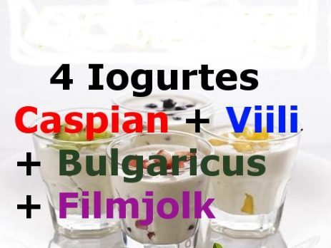 4 Iogurtes-Caspian-Viili-Bulgaricus-Filmjolk